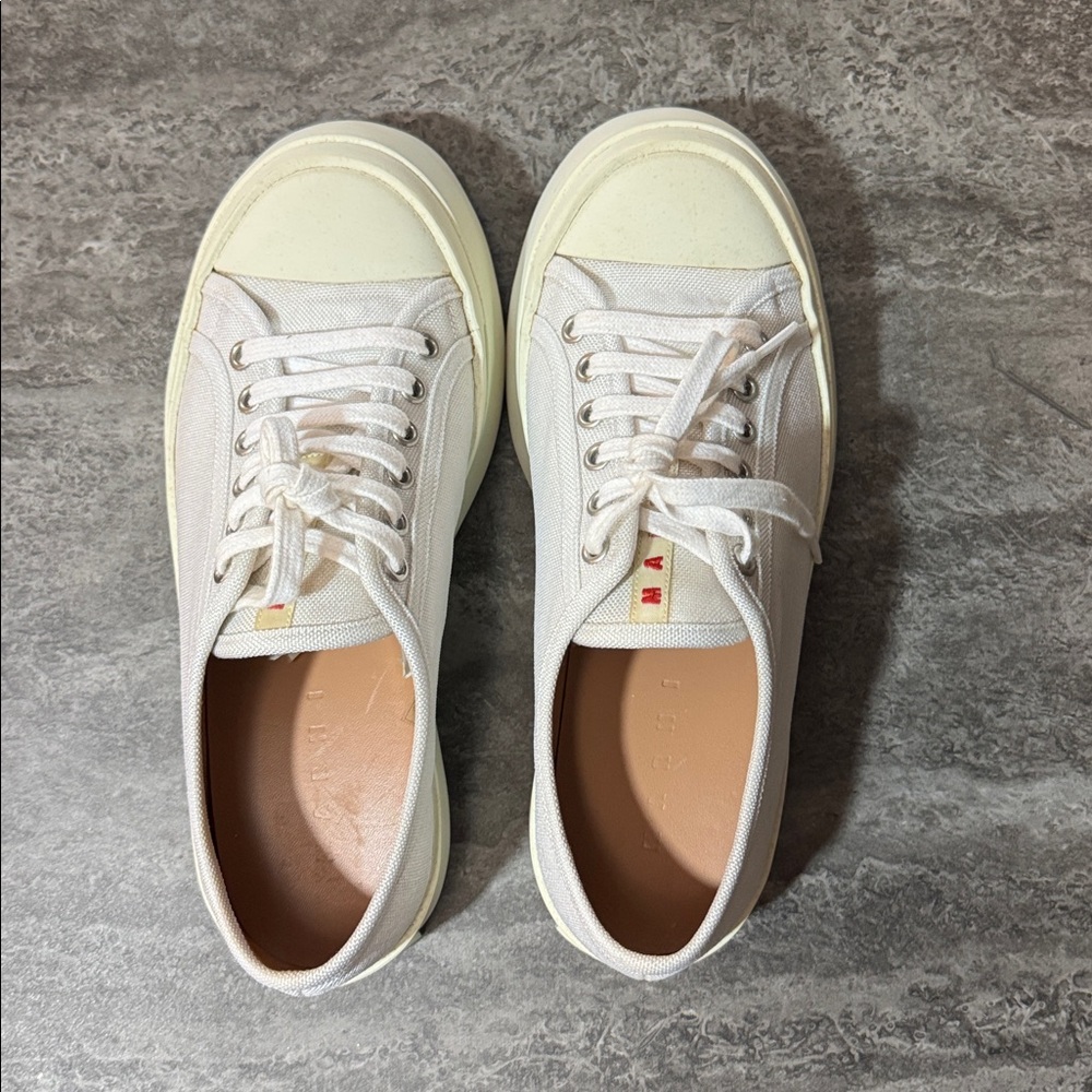 MARNI Pablo leather sneakers. Size 39 - Picture 6 of 11